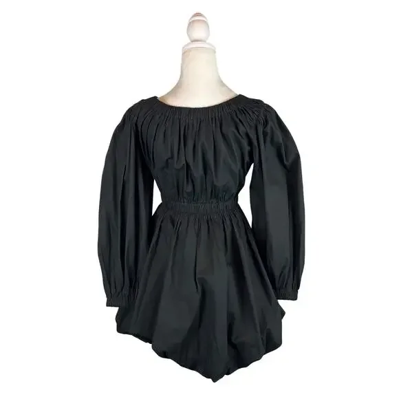 Ulla Johnson Martine Bubble Mini Dress NEW Black Size 0 - Picture 5 of 9